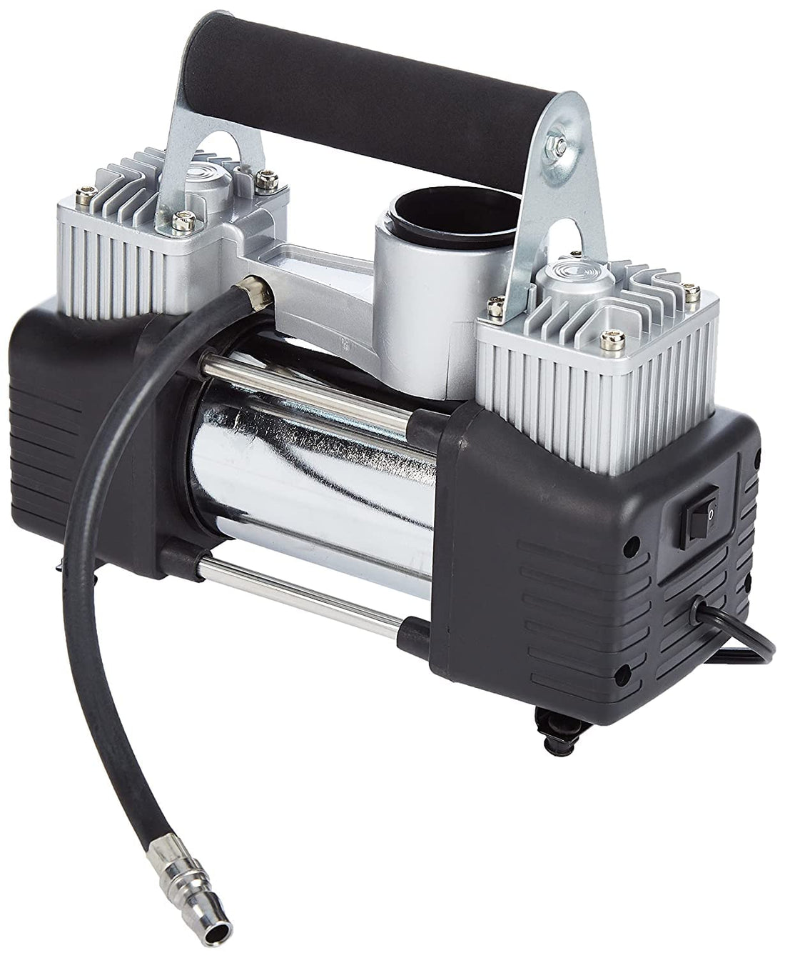 Car 2 Cylinder Air Compressor ,12V, for car Tires ( Camel )