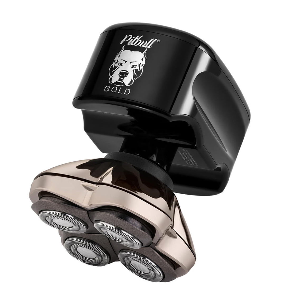 Skull Shaver Pitbull Gold Pro GX5 - Head and Face Razor - Wireless, Wet and Dry Use, Water Resistant, Travel Size - Strong Pro Blade