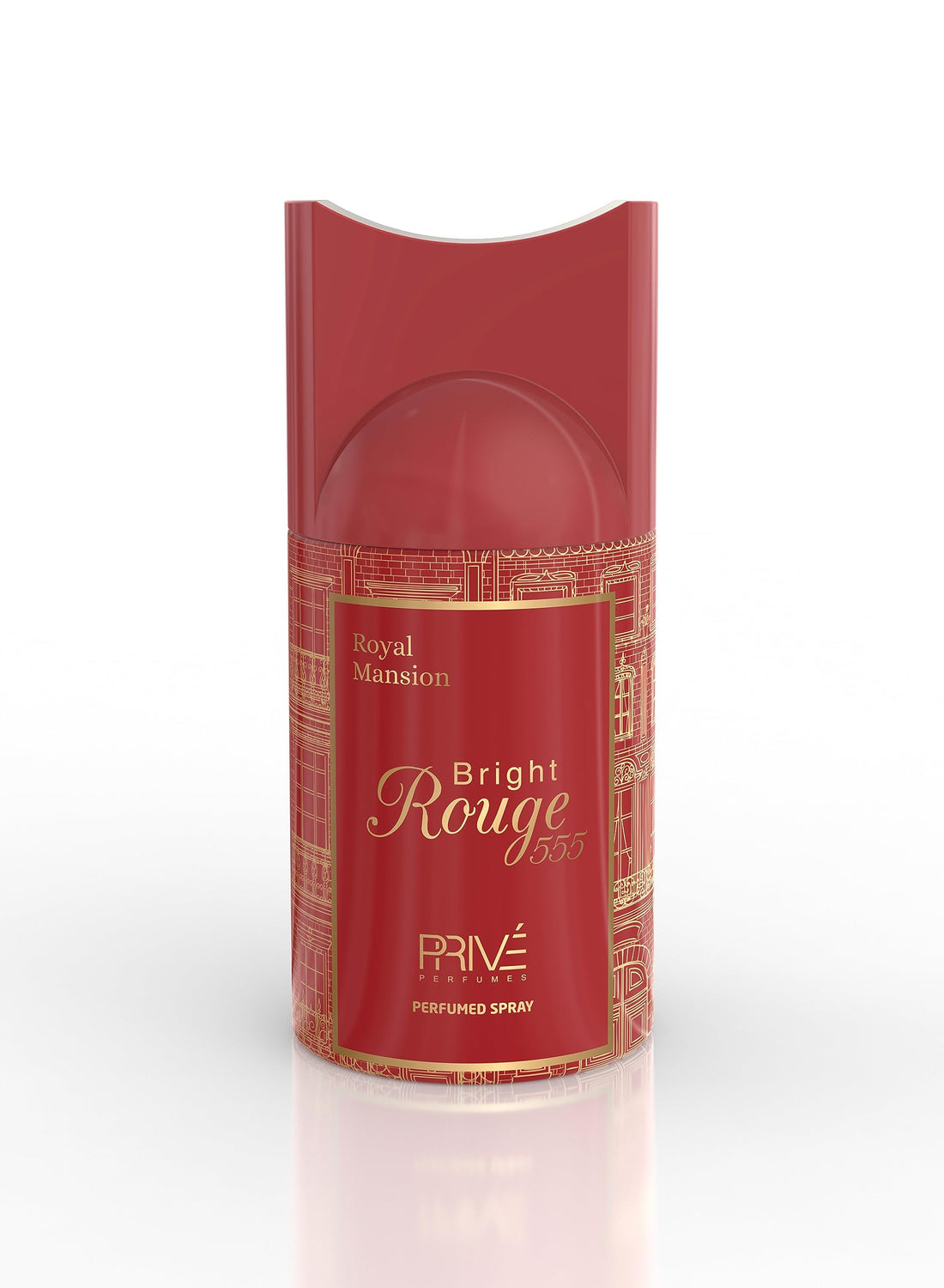 Prive Perfumed Spray Bright Rouge 555 For Women 250Ml
