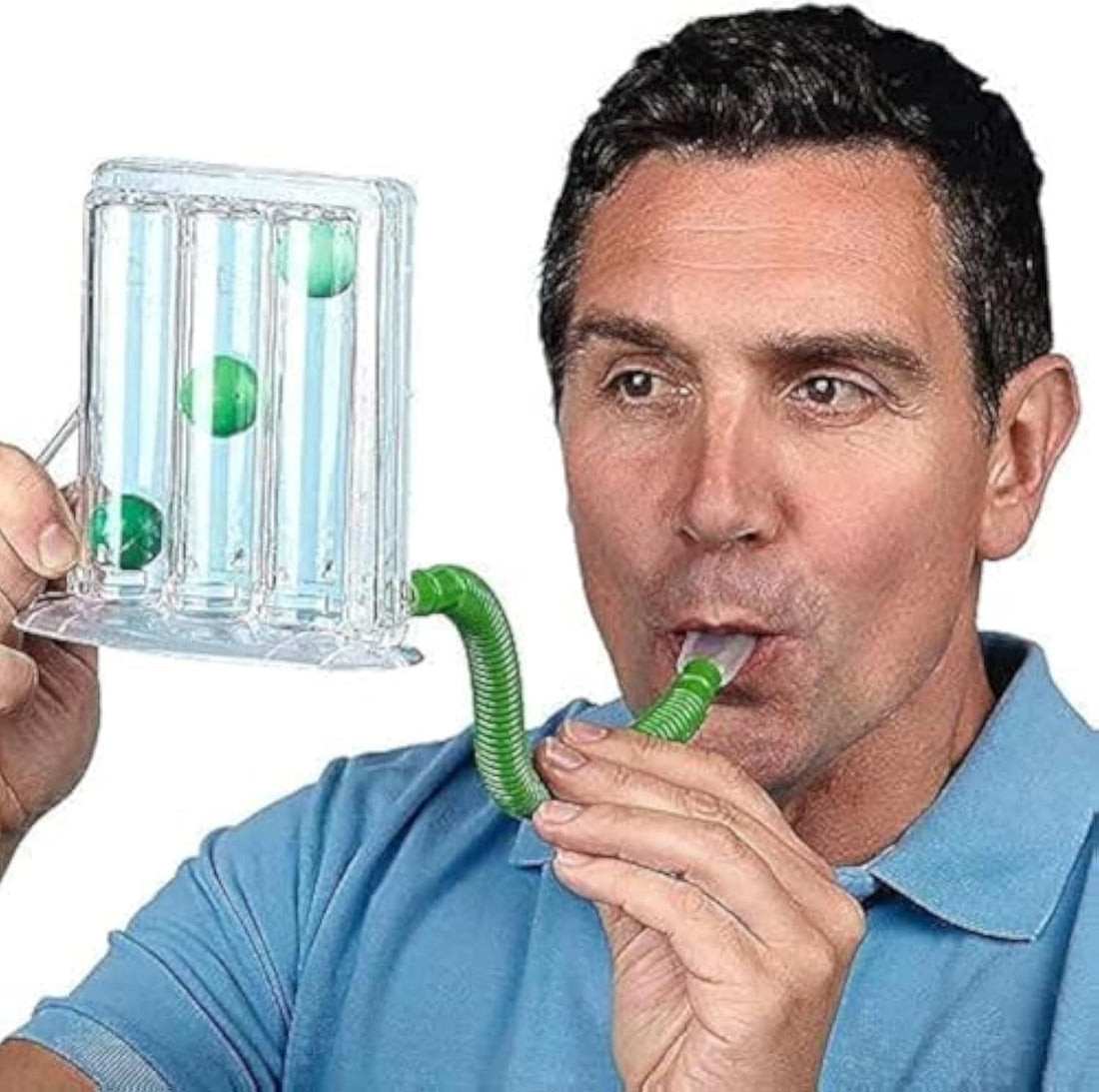 Jack In The Box Breathing Trainer Device Vital Capacity Exercise Instrument Lung Function Respiratory Exerciser