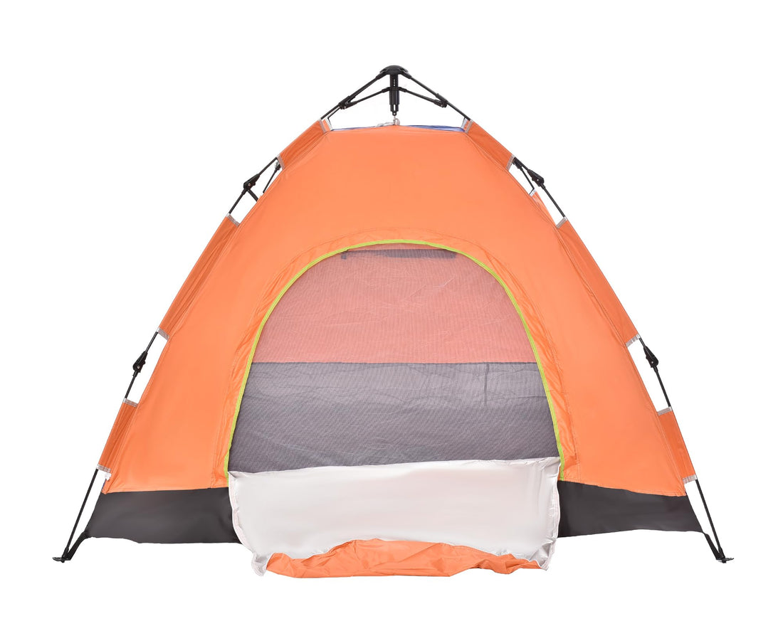 4 Person Easy Pop Up Tent Waterproof Setup -Non-Toxic Long Lasting Material For Camping, Hiking & Traveling size 200 * 200 * 140 - Multi Color