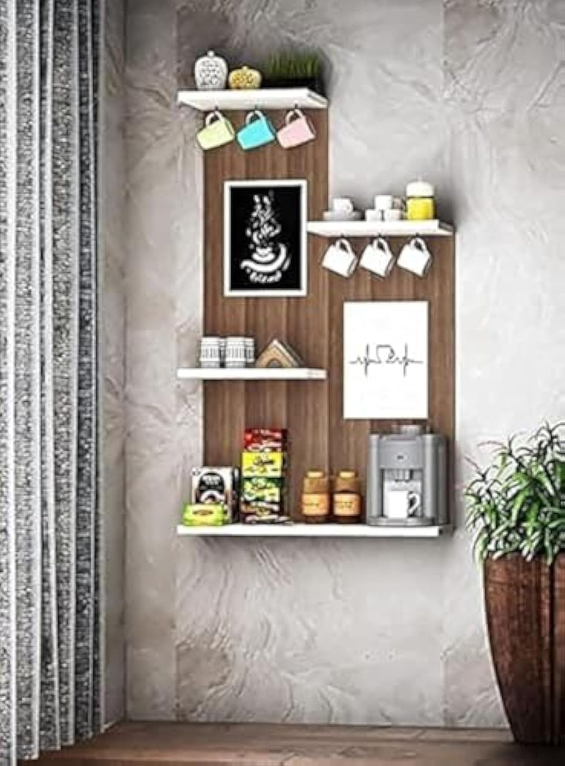 Domani coffee corner brown*white - cc01