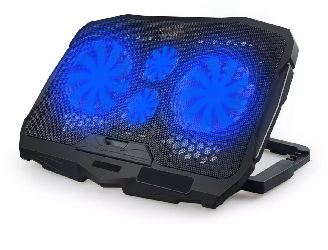 Generic aRiamoon Laptop Cooler 4 Laptop Cooling Fan Notebook Cooler Pad For 10-15.4 Inch PC