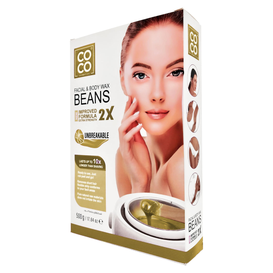 Coco Wax Beans Yellow 500 Gram