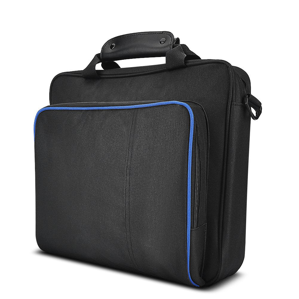 Sutinna PS4 Waterproof Console Case, Portable Travel Bag Travel Bag Fully Protective Shoulder Bag Compatible with PS4