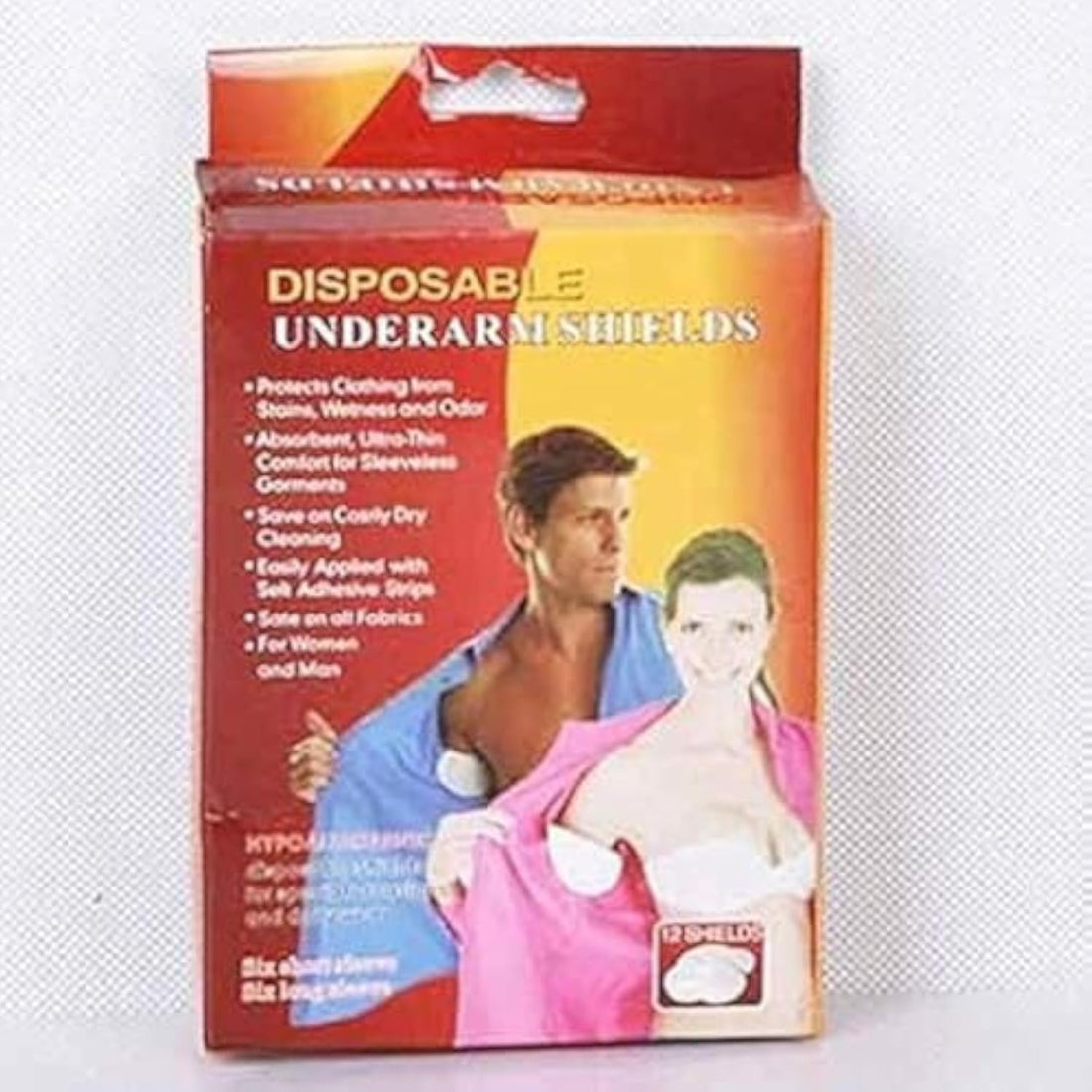Disposable Anti Perspirant No Smell 6 Underarm Sweat Dress Pads Shield Guard Absorbent 3 Pairs)