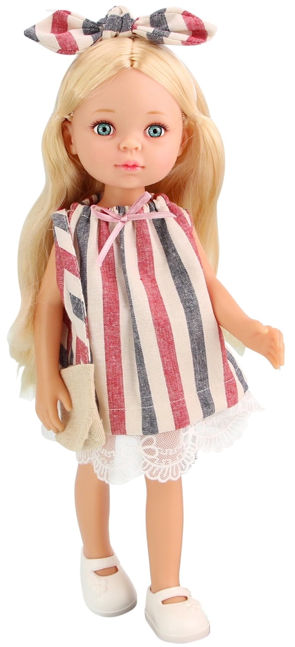 TOYS LAND Milly Fashion Doll for Girls, 33 cm Height Realistic Doll with Long Silky Hair and Changeable Outfit, Birthday Gifts for Girls Aged 3+