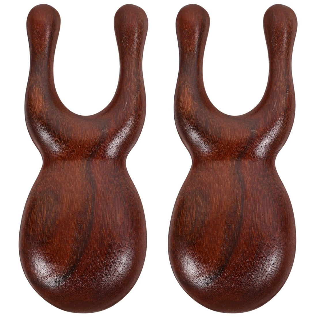 Anneome 2pcs Massager Nose Massaging Stick Small Nose Scraper Nose Shaper Scar Tissue Tool Scraping Massage Tool Scraping Board Nose Beauty Stick Gua Sha Facial Tools Sandalwood