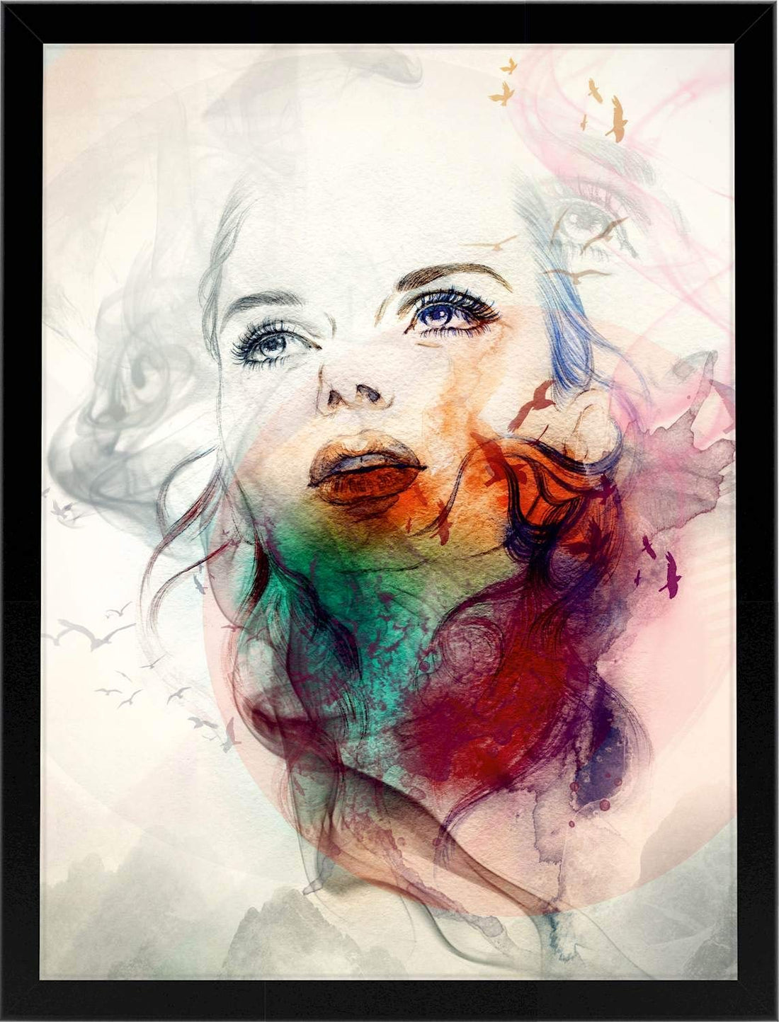 artline Art Line Wooden Poster Frame , fr3040-142, 12 x 16 Inch, Black