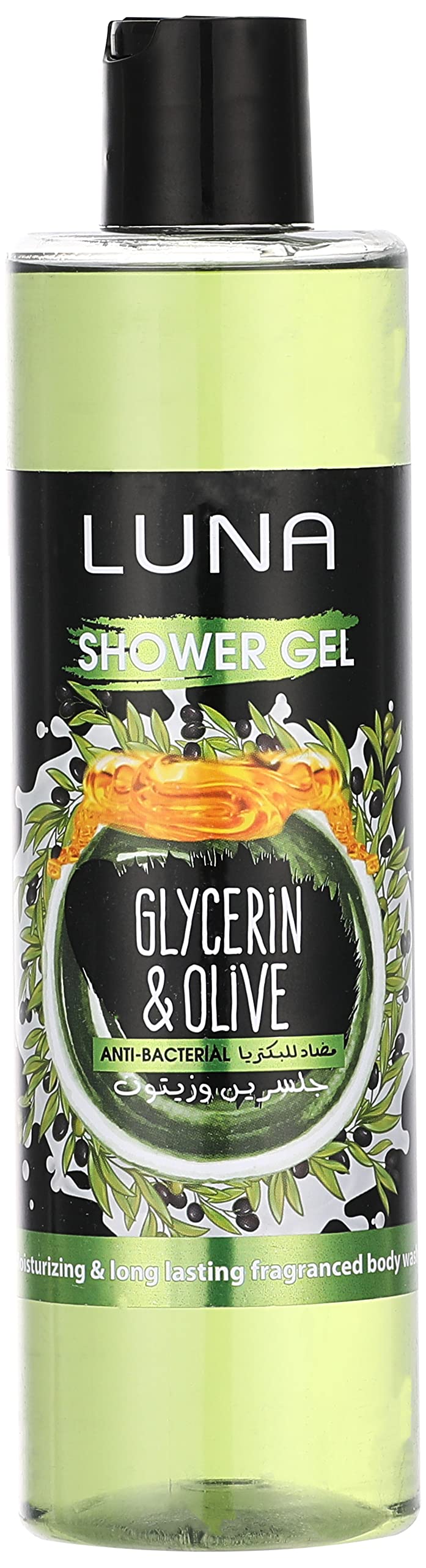 Luna Shower gel glycerin & olive antibacterial 500 ml