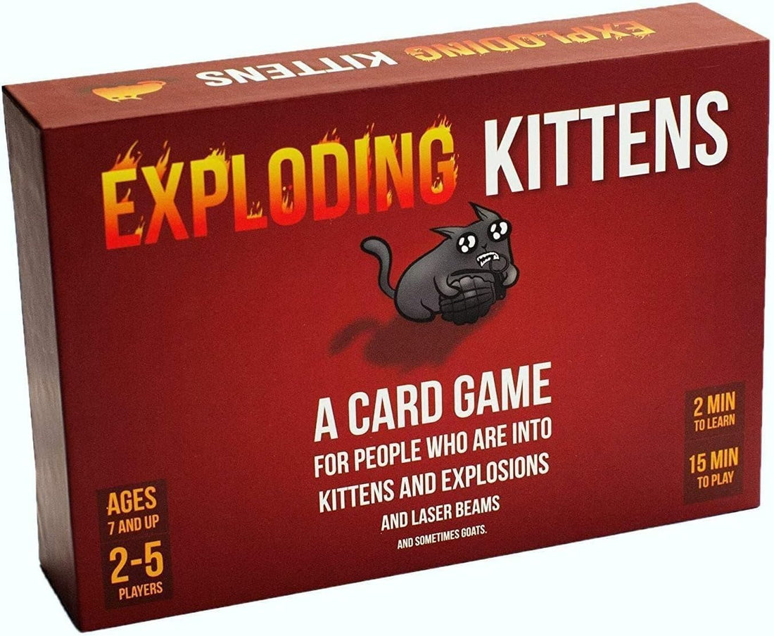 Exploding Kitteens: A Cardd Game About Kitteens and Explosions and Sometimes Goats