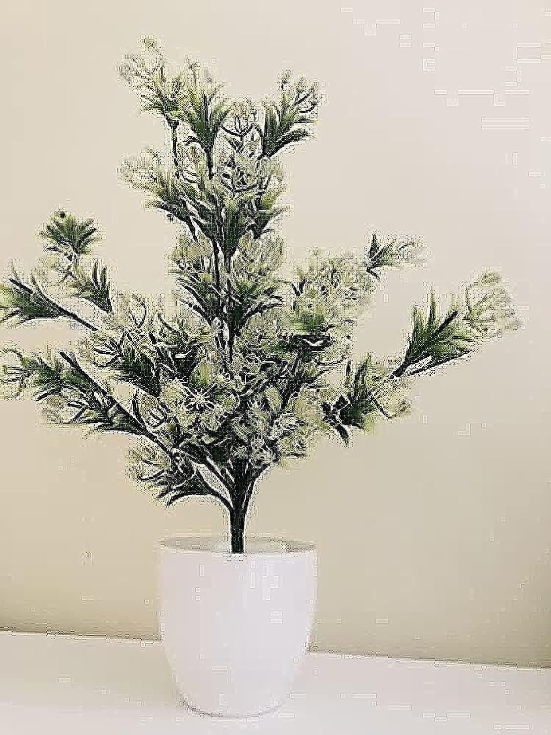 Planting and Artificial Plant 50cm