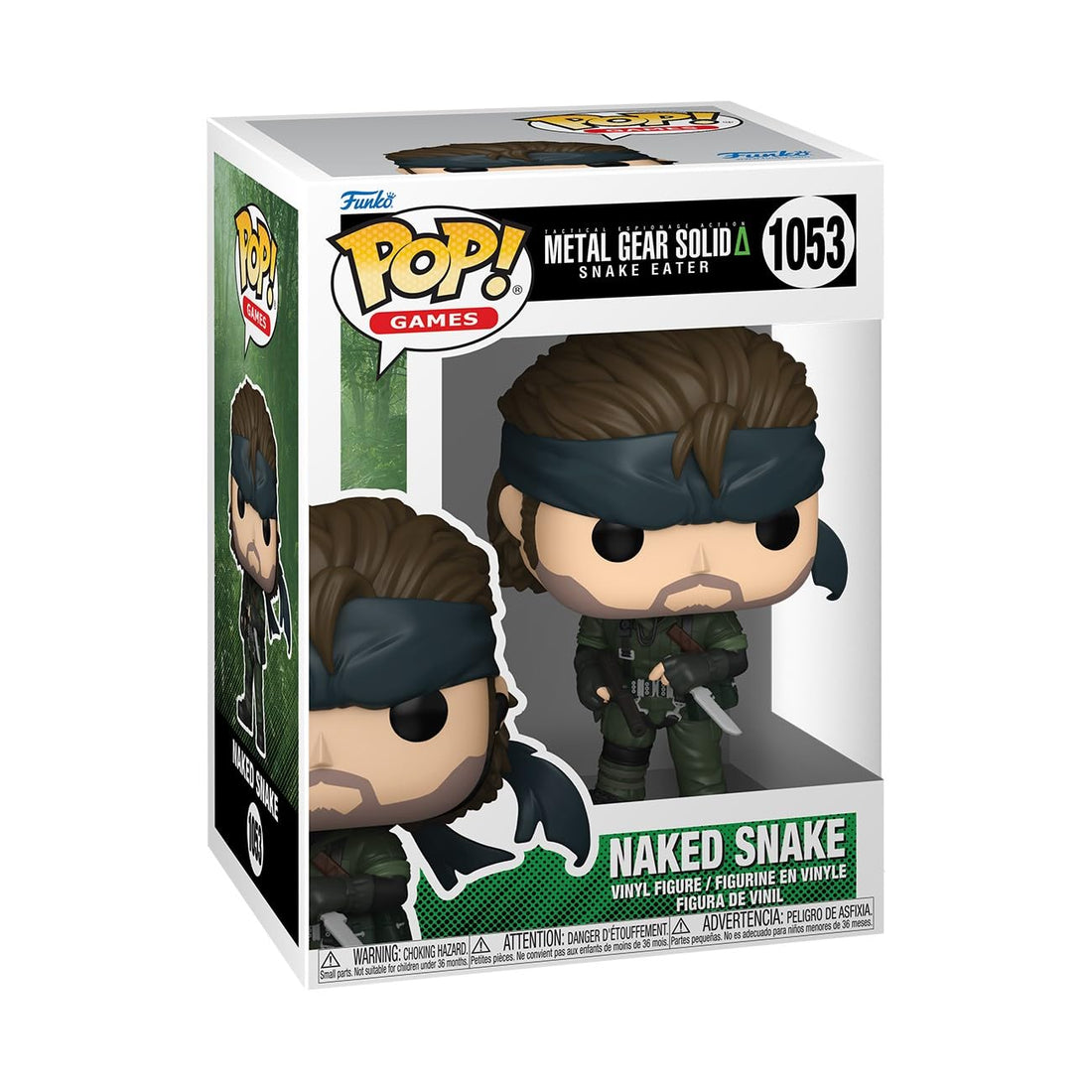 Funko Pop! Games: Metal Gear Solid: Snake Eater - Naked Snake #1053
