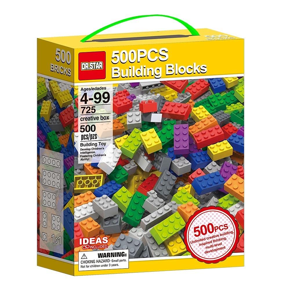 500 Pcs Building Intelligence Development Blocks Set for Children
