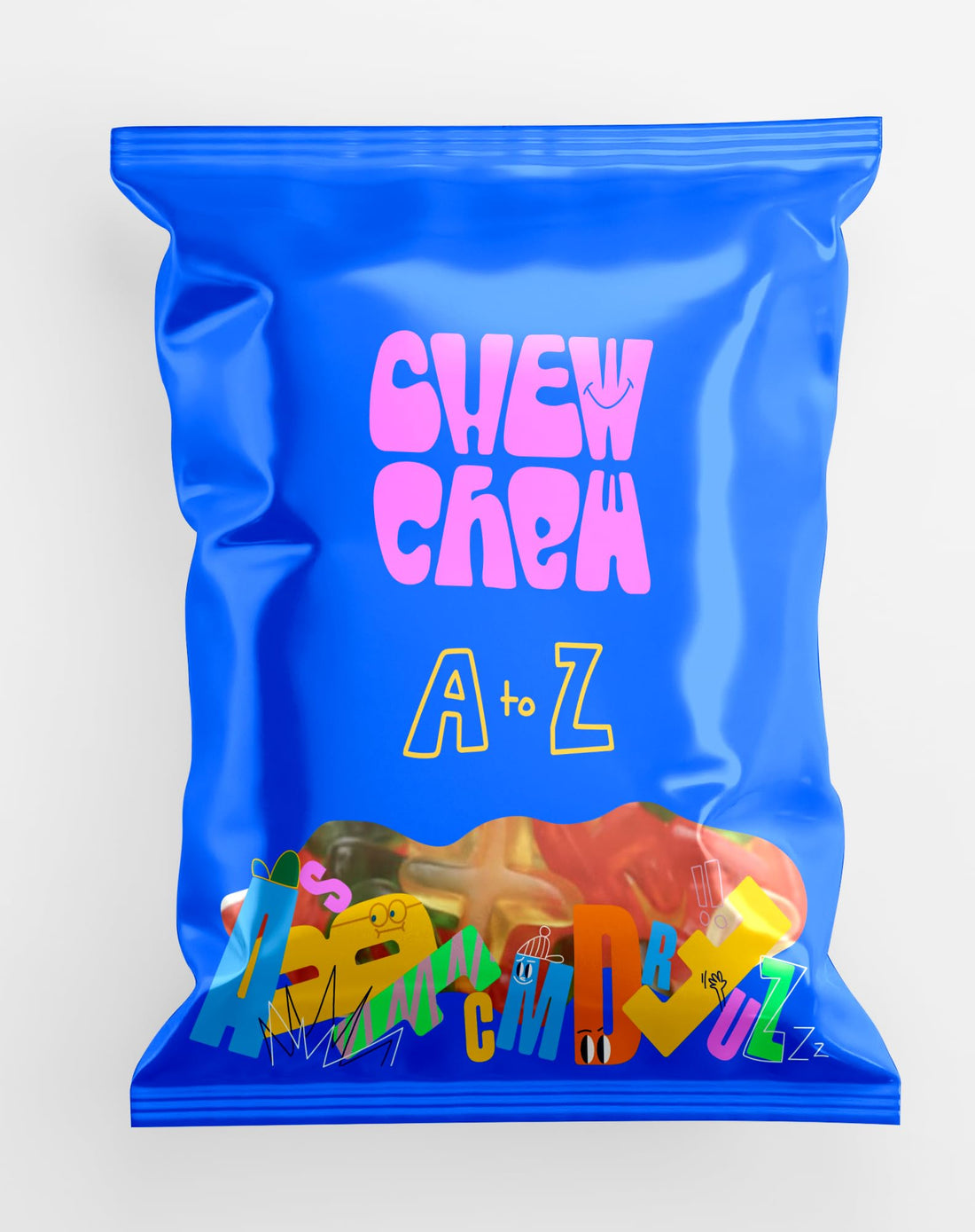Chew Chew 40grams Gummies Jelly Candy Fruits Letters