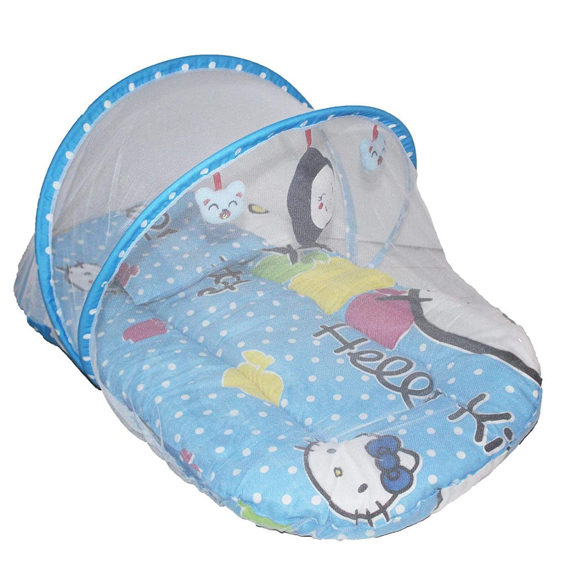 Moro Moro 3 Portable Baby Bed With Cover Pillow And Soft Toys Makes Music