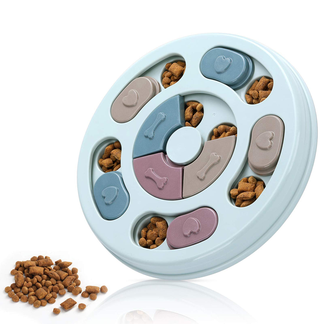 DR CATCH Dog Puzzle Toys Puppy, Puzzle Game Toy, Treat Dispenser for Dogs Training Funny Feeding