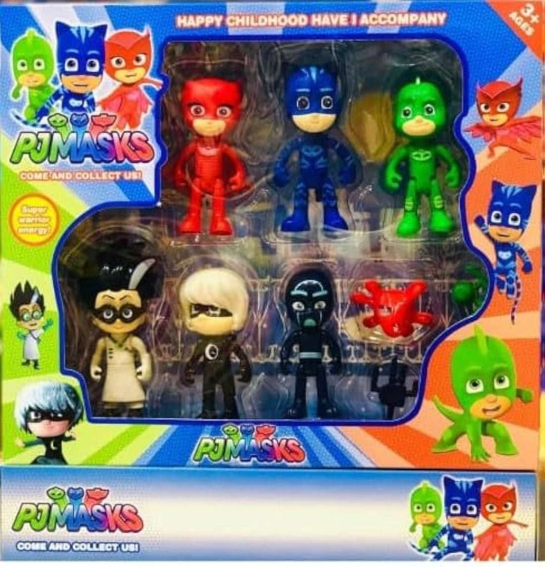 PJ MASK 9 PCS +3 YEARS -1126