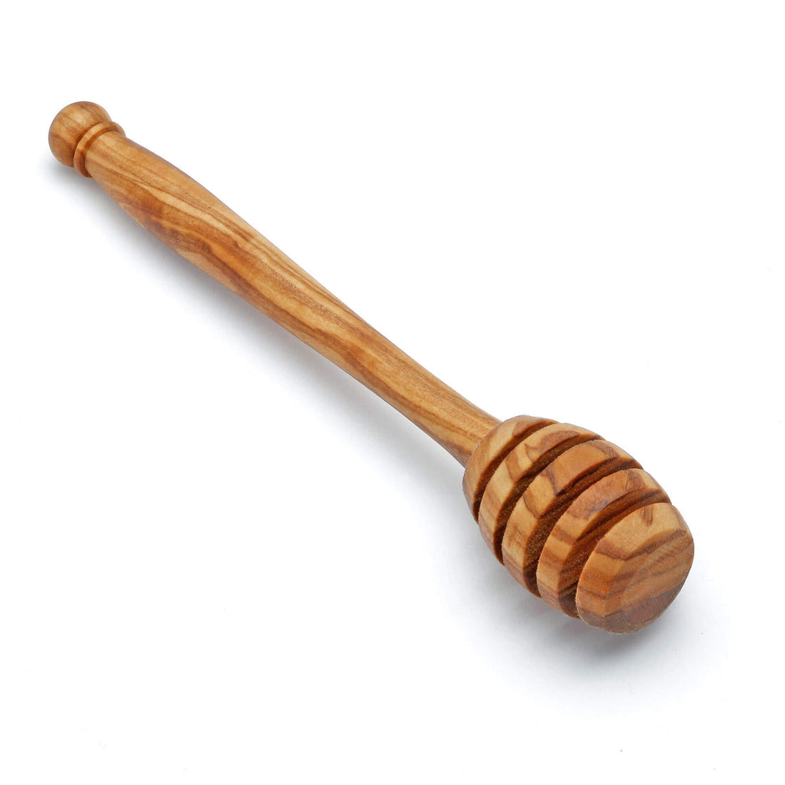 NATUREHOME Olive Wood Design Honey Spoon Mediterranean Olive Wood 15 cm