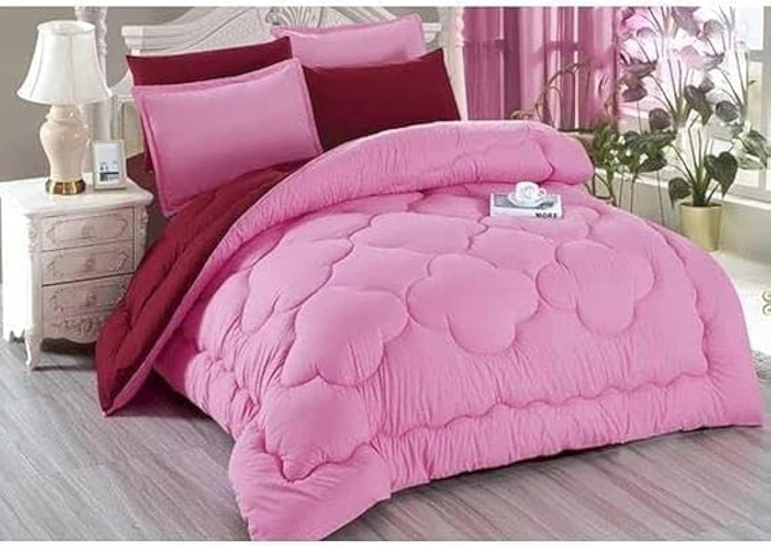 Snooze, Double face winter quilt, 220 * 240 cm, Pink*Wine