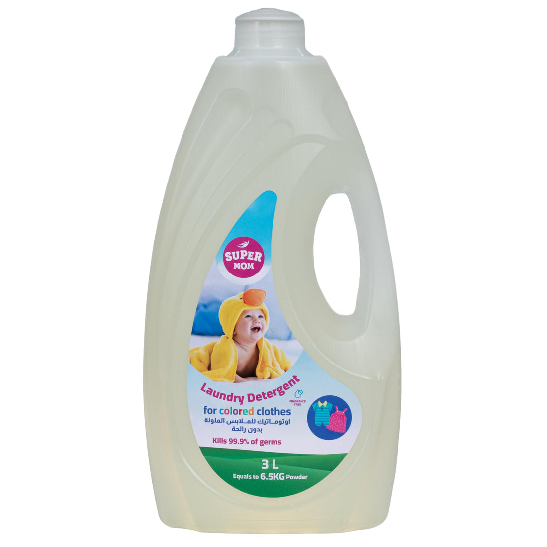Super Mom Laundry Detergent Colored Clothes 3 Liter