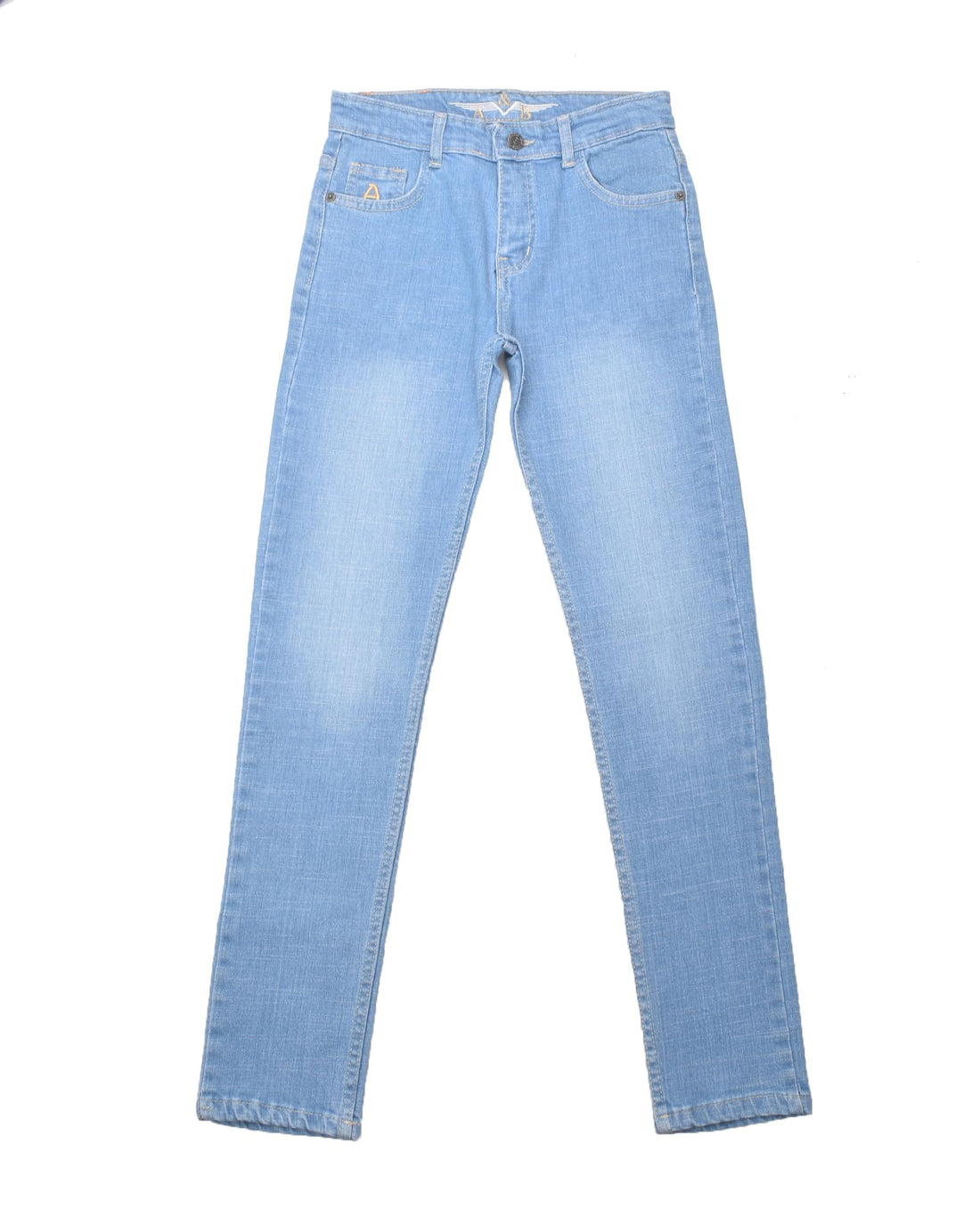 A&B Boys Police Jeans 11 Years Light Blue