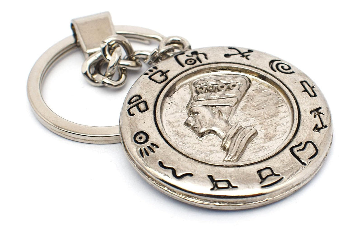 immatgar pharaonic Nefertiti and Cleopatra keychain Egyptian souvenirs gifts from egypt Authentic Pharaoh