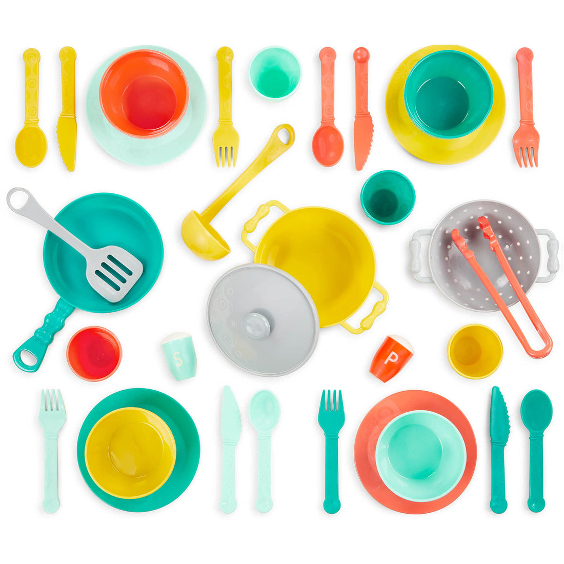 B.Toys Toy Cooking Accessories Mini Chef Kitchen Set