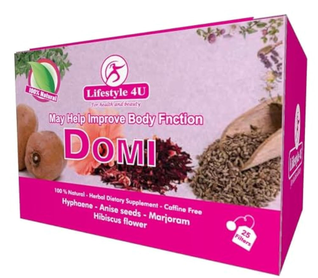 Lifestyle 4u Domi Herbal Tea (May Help Improve Body Function) - 50g (25 Filters)