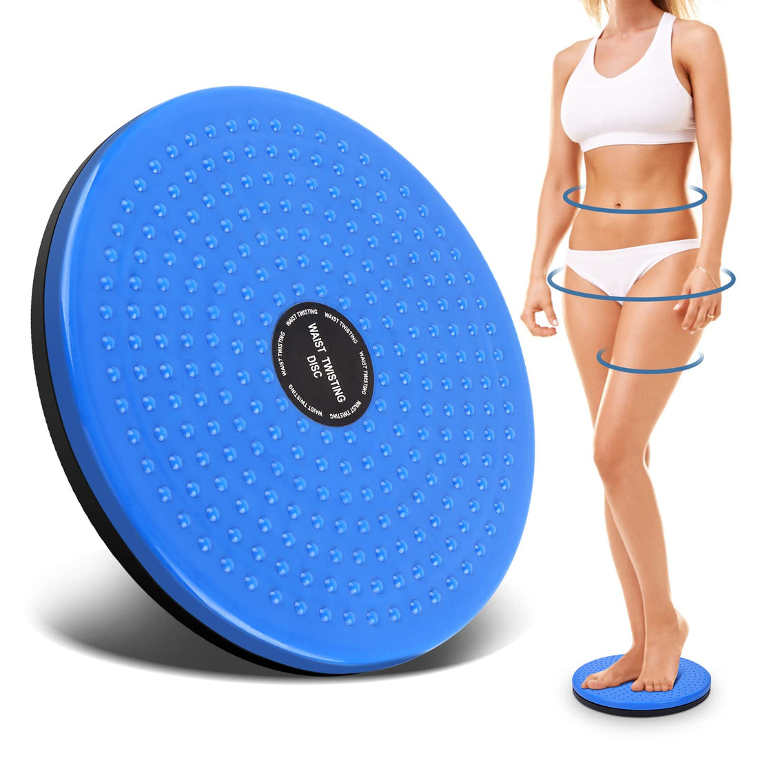 Twister Exercise, Twisting Waist Disc Exercise Twist Board, Twisting Waist Machine Multi color