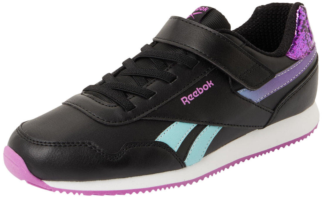 Reebok girls ROYAL JOG 3.0 ELASTIC LACE & TOP STRAP Sneaker