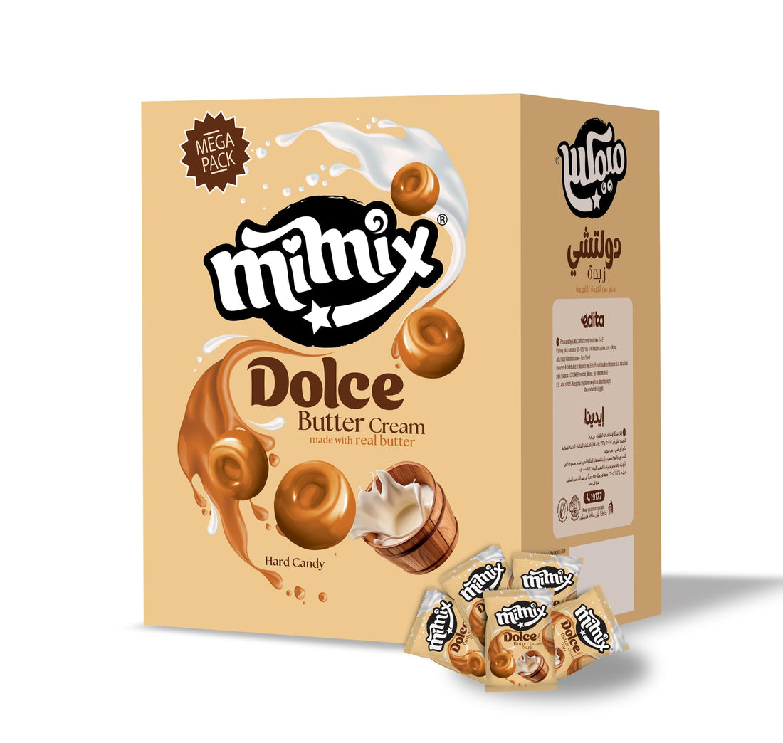 Mimix Dolce Butter Flavour Candy - Sharing Box (220 Pieces)