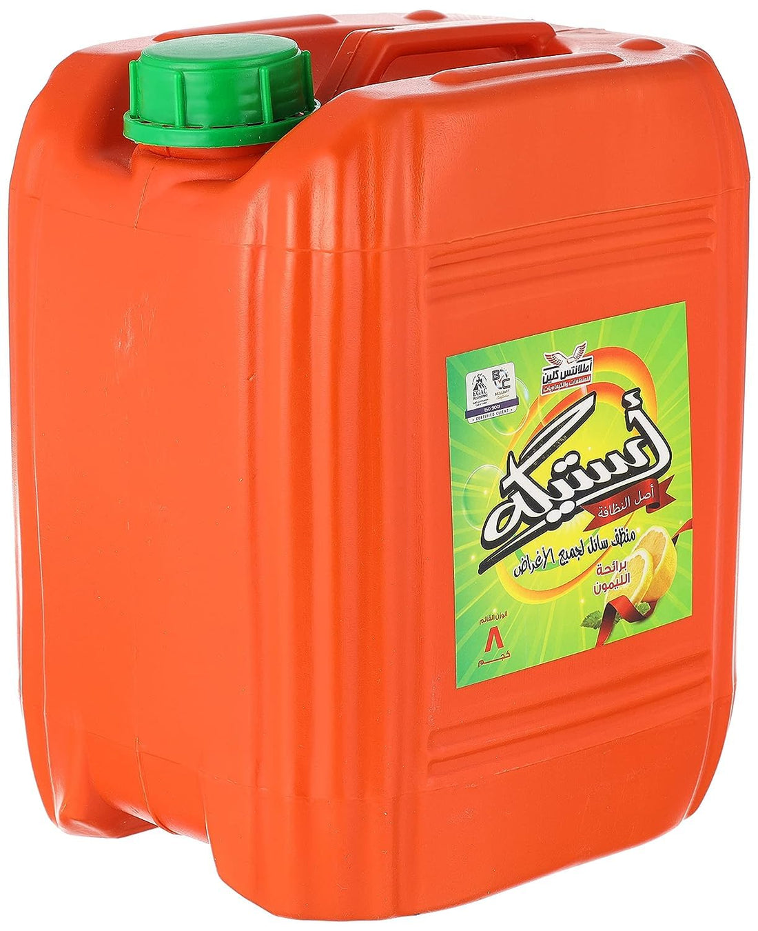 Astica Multi-Purpose Liquid Soap 8kg, Lemon Scent (Atlantis Clean)