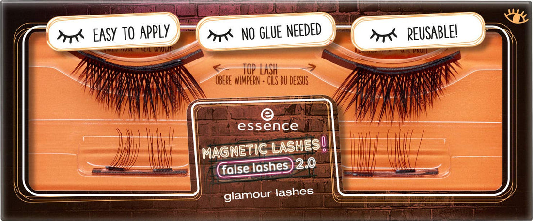Essence Magnetic False Glamour Eyelashes, 2.0