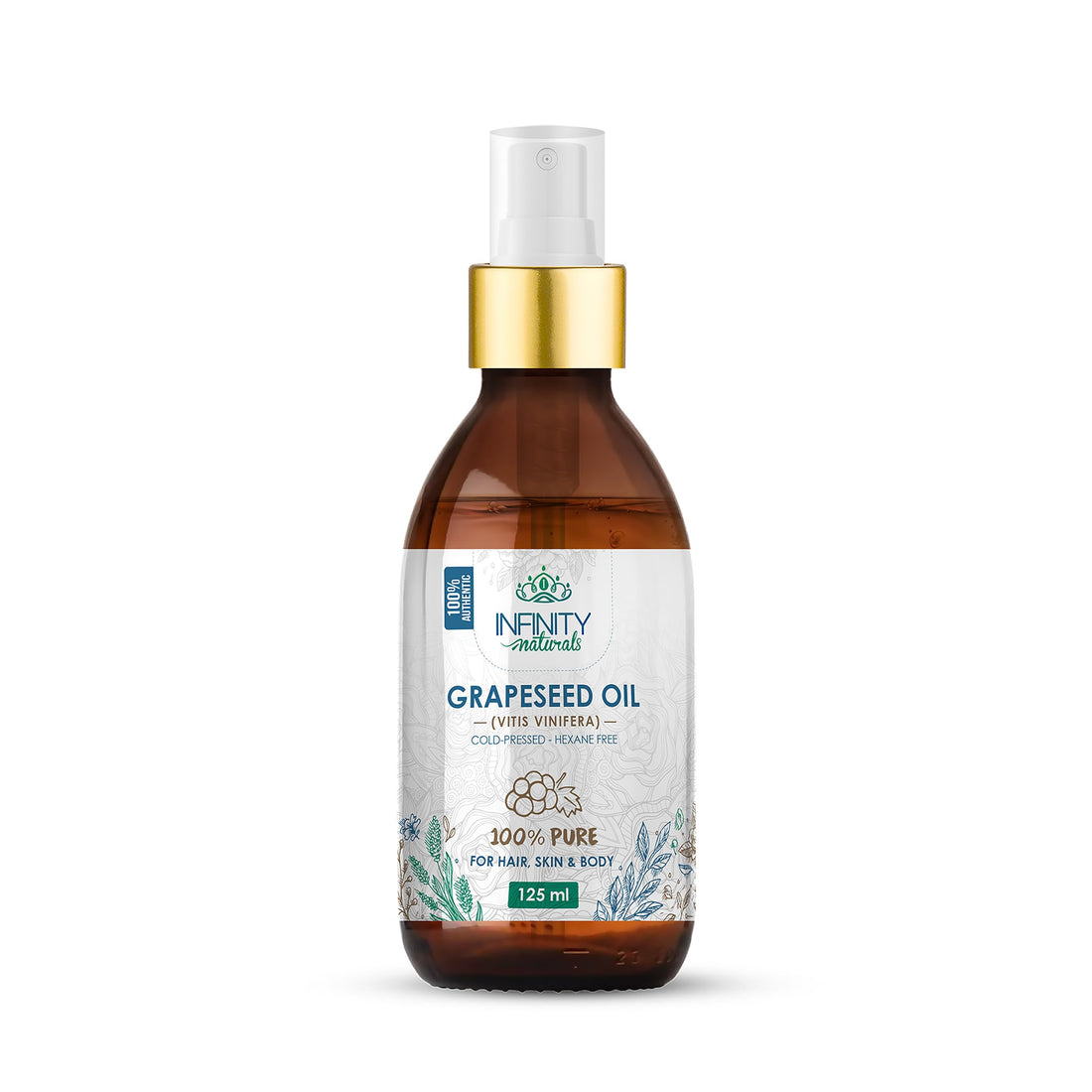 Infinity Naturals 100% Pure Grapseed Oil