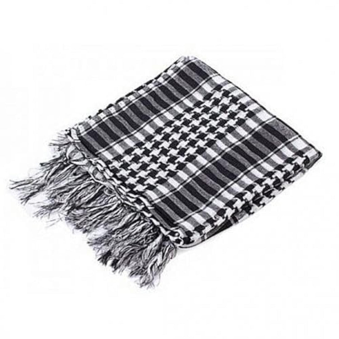 A Kofea Palestinian Fashion Neck Wrap Unisex Shawl or Scarf: An Expression of Identity and Style (70% Cotton+20% Polyester)