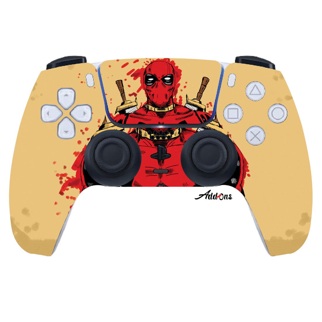 PS5 Deadpool #2 Skin Sticker Compatible With PlayStation 5 Controller