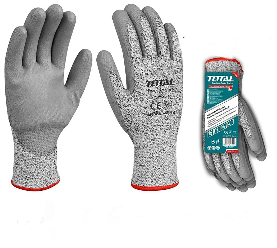 TOTAL TOTATL TOOLS Cut Resistant Gloves Totaltools Tsp1701