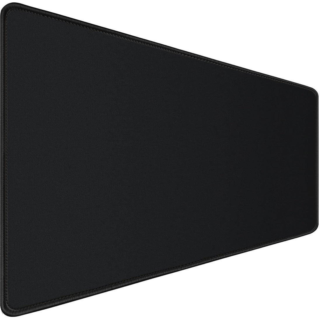 ANTERK Large Mouse Pad, Big Gaming Mouse Pad, XXL Mouse Pad with Stitched Edges, Premium Microfiber Cloth Surface, 31.5"x15.7"x0.12" Waterproof Anti-Slip Black Mouse Pad and Keyboard Pad, Black