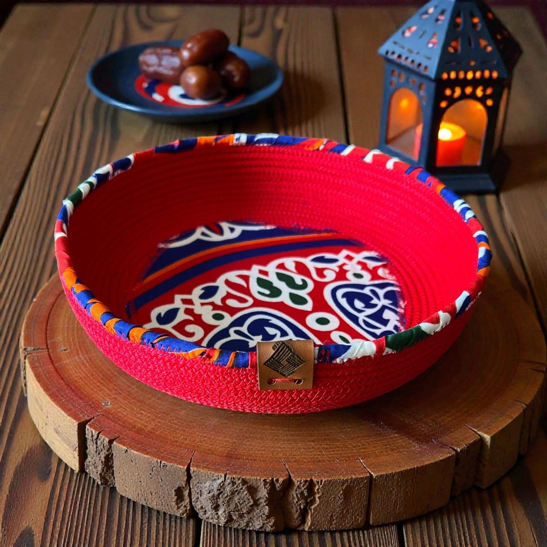 Ramadan Plate,(6×25×6),from woven it