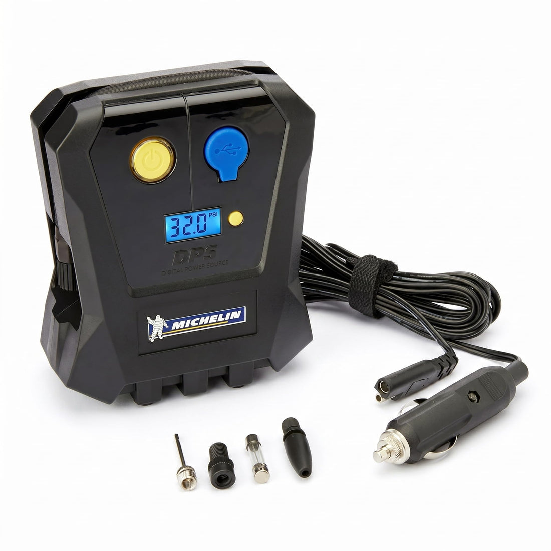 MICHELIN 009518 Mini Digital Compressor for Car 12 V 3.5 Bars