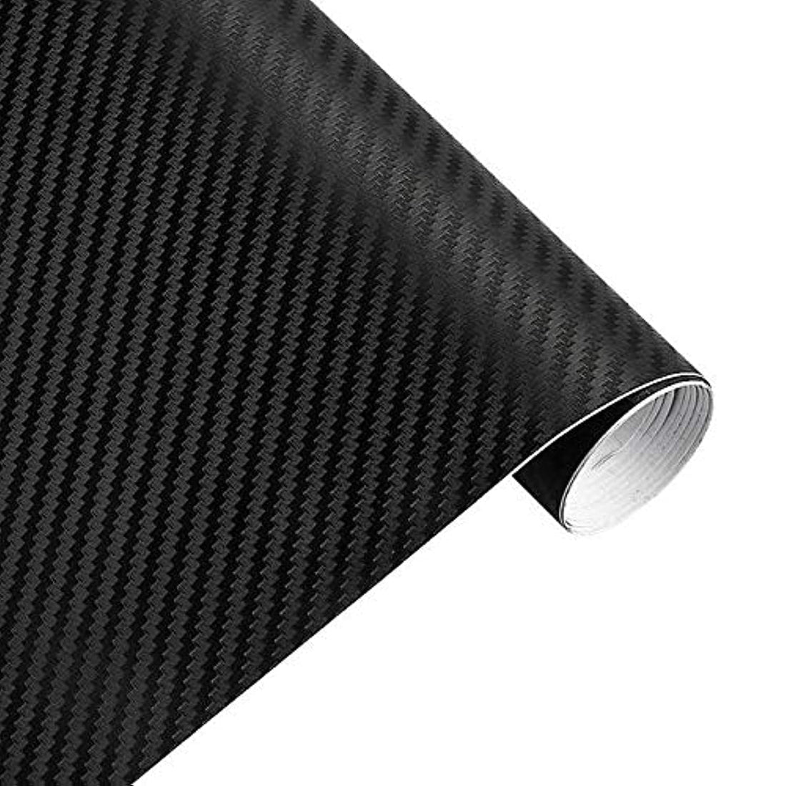 SKEIDO 30cmx127cm 3D Carbon Fiber Vinyl Car Wrap Sheet Roll Film Car stickers and Decals Motorcycle Car Styling Accessories Automobiles