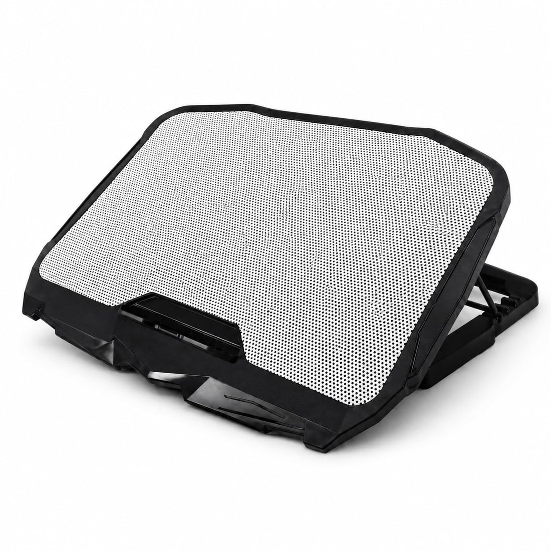Laptop Cooling Pad with Fan, USB Powered Notebook Cooler Stand, Quiet Air Flow Laptop Holder with LED Light for Desk, Home Office, Study and Gaming ZR750