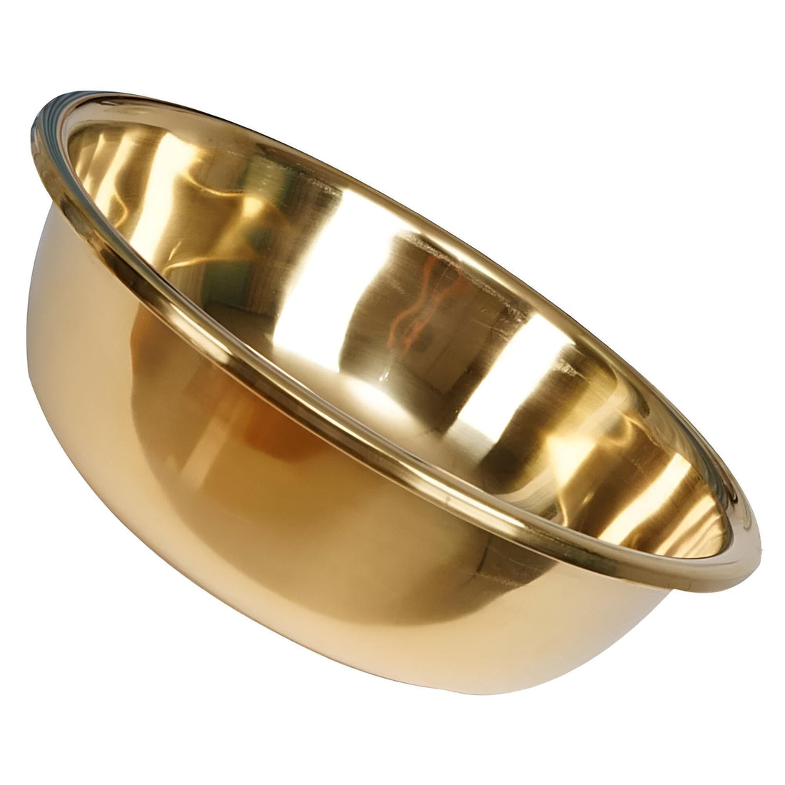 Large Gold Stainless Steel Mixing Bowl for Multiple Use; Perfect for Washing Rice, Fruits and Vegetables, Whisking Eggs, Kneading Dough; Elevate Your Cooking Experience Today! (30cm)
