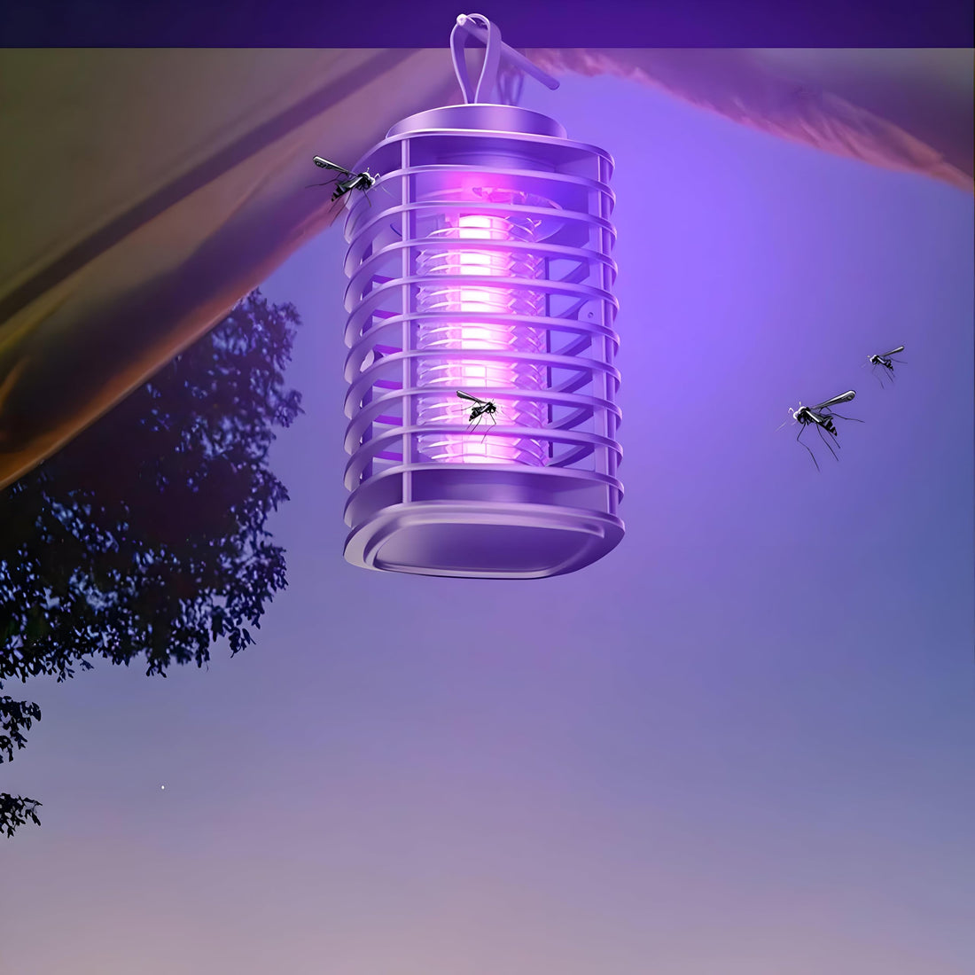 Electric Insect Killer with UV Light and USB Port, Perfect for Living Room, Kitchen, Bedroom, Now in Al-Israa
