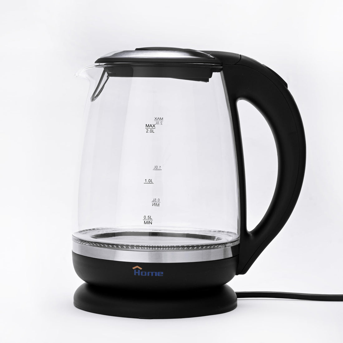 Home International 1850W-220V-50Hz Electric Kettle, 1.7 Liter Capacity