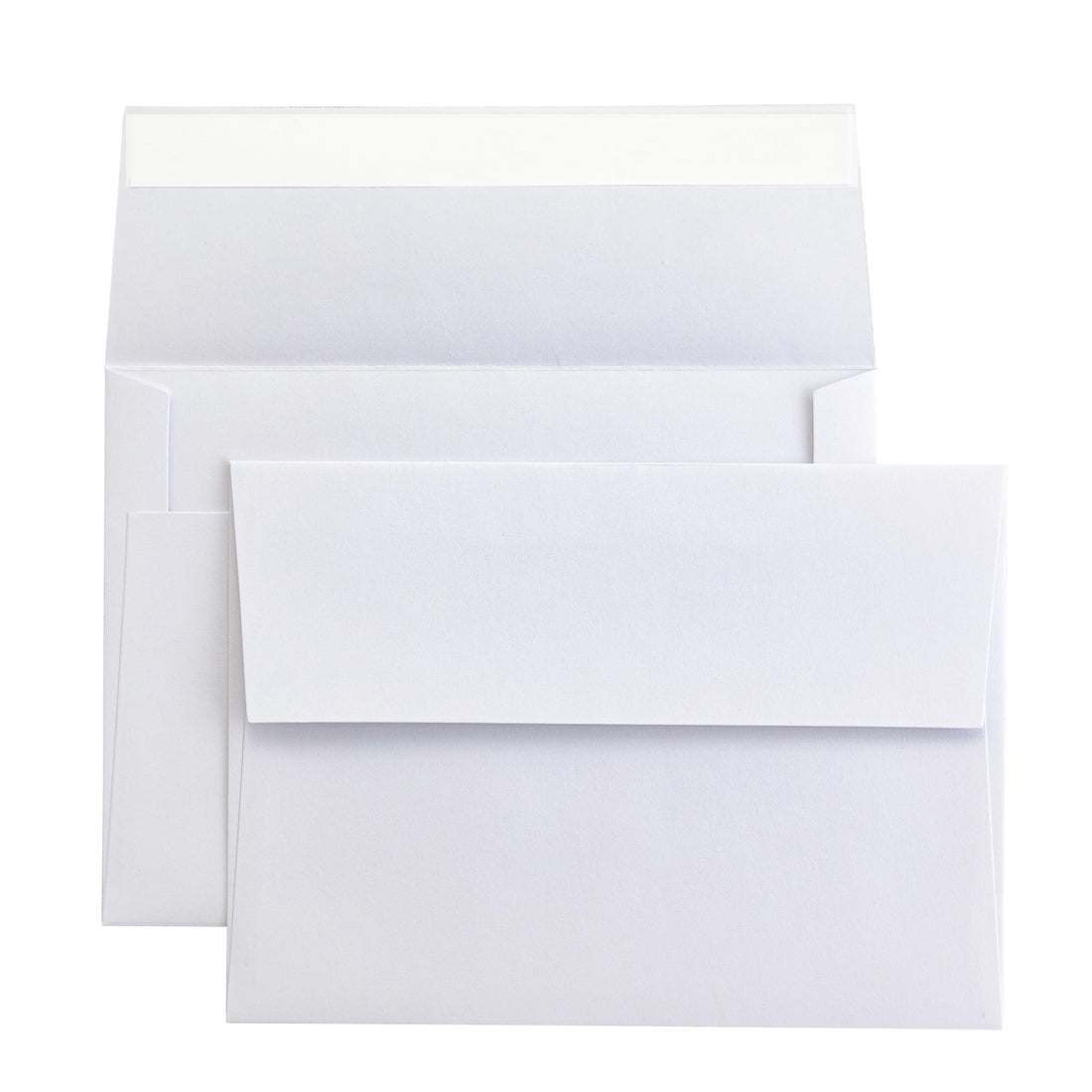 PONATIA 50 Pieces 5x7 Envelopes, White A7 Envelopes Self Seal for Weddings, Invitation Cards, Photos, Postcards, Greeting Cards Mailing, Baby Shower, Graduation, Christmas Gift Cards