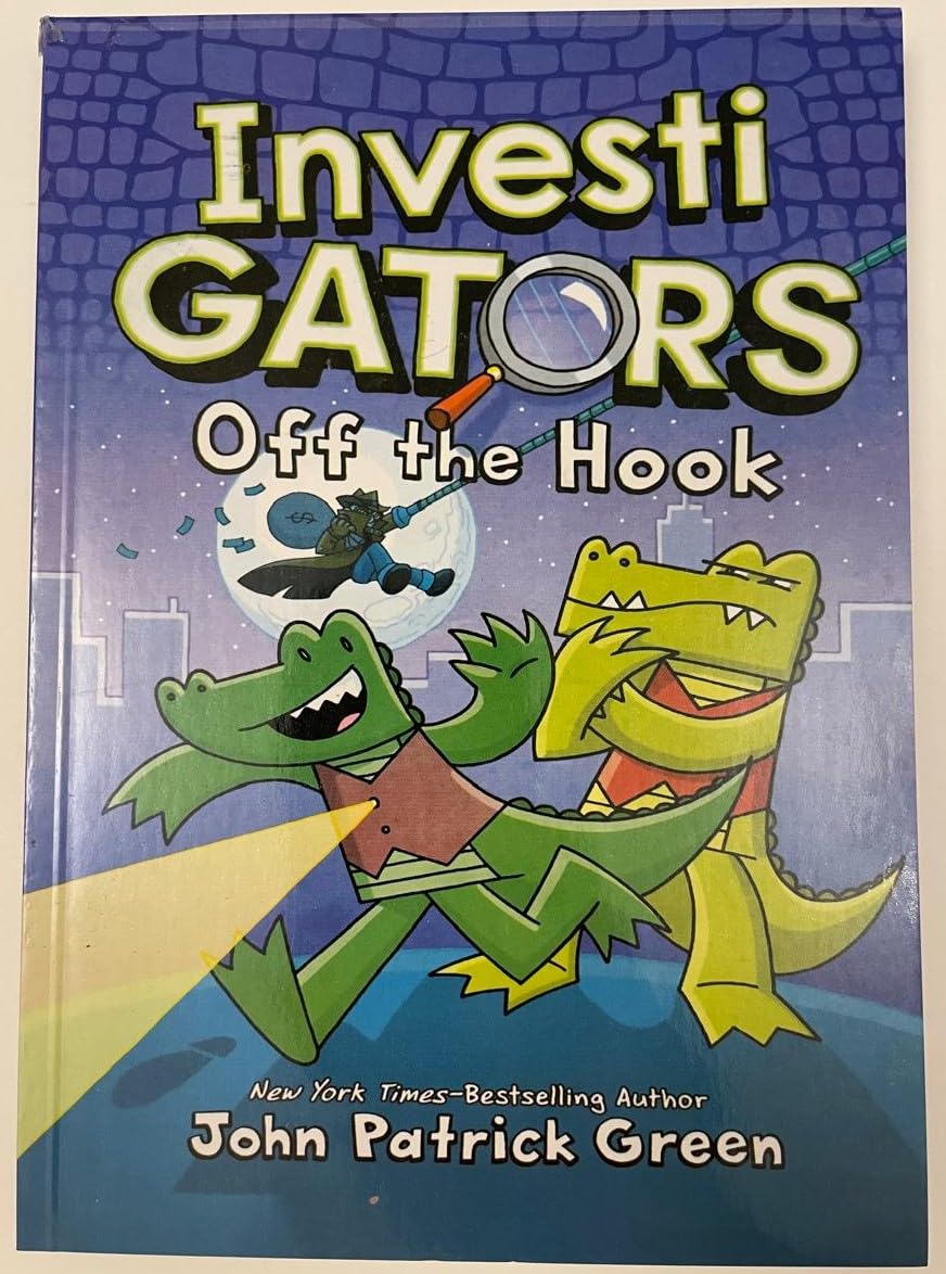 Investigators Books - Off the Hook - for Kids Ages 7–12 – Funny Detective Mystery Adventure Stories | Comic Style Chapter Book for Boys & Girls
