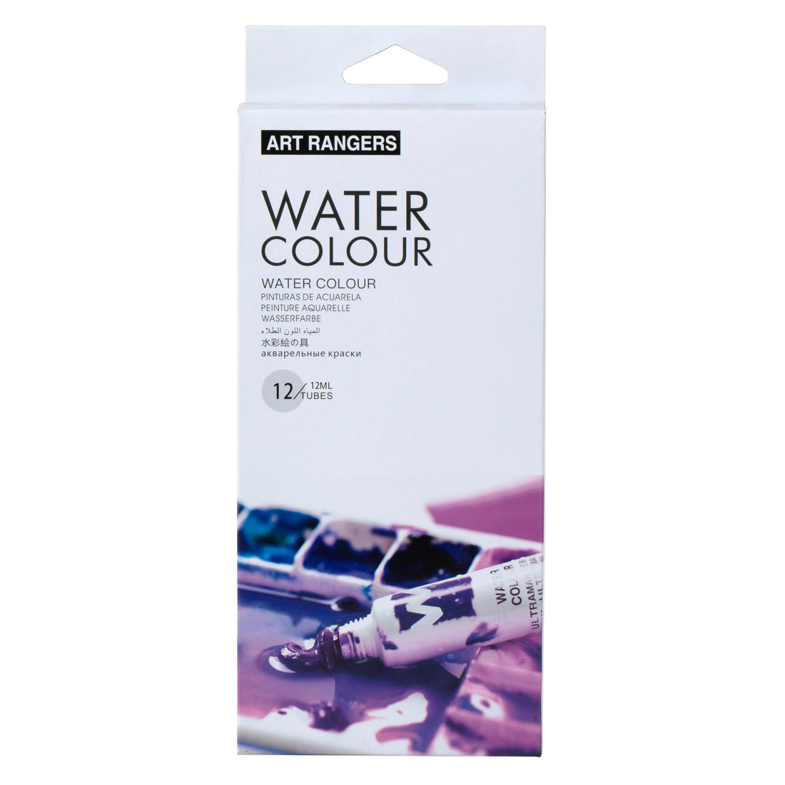 Art Rangers Acrylic Paint Set of 12 Tubes - Multicolor