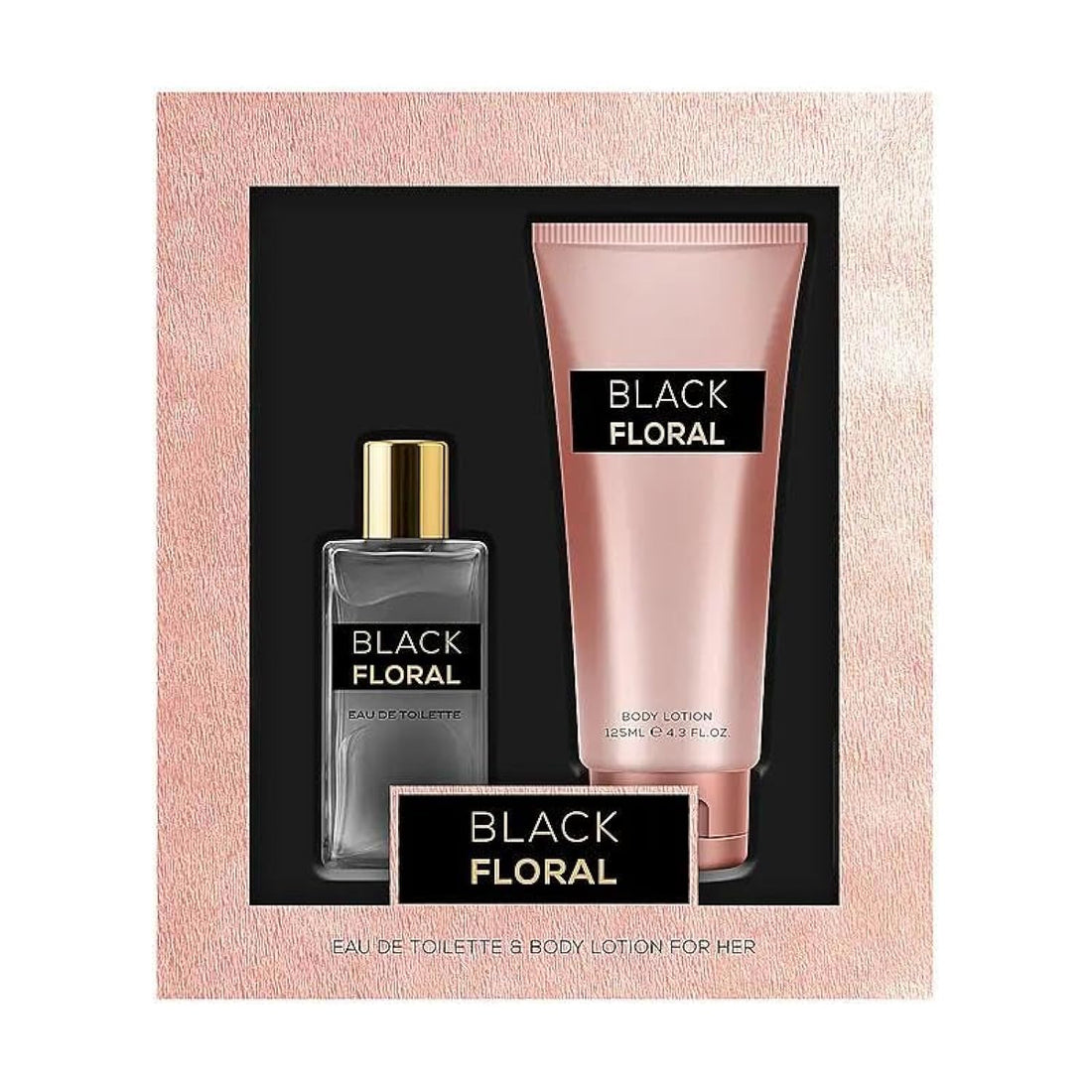 Black Perfume Set 2 Pieces Eau de Toilette and Body Lotion 100m